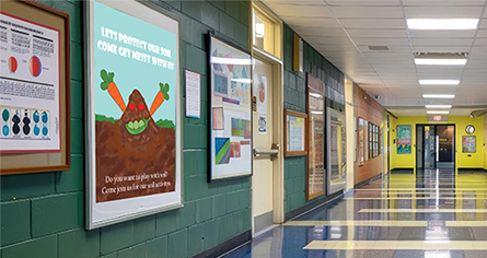 Childrens poster mock up